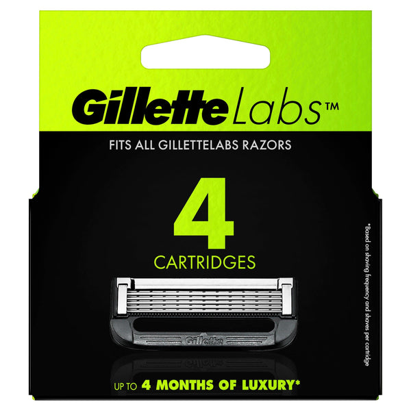 Gillette Labs Replacement Razor Blades 4 Pack