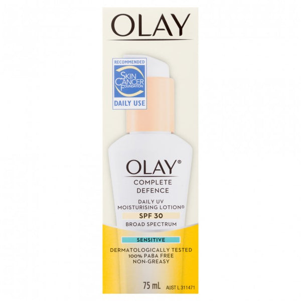 Olay Complete Max Defence SPF30+ Lotion Sensitive 75ml