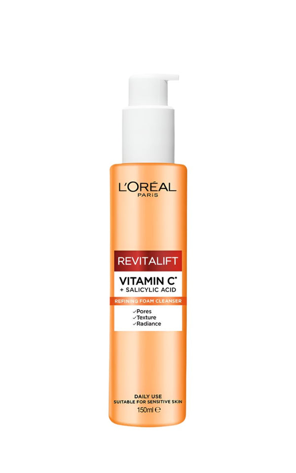 Loreal Revitalift Vitamin C Cream To Foam Cleanser 125ml