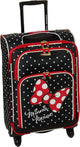 American Tourister Disney Mickey Mouse Pants Softside Spinner Luggage Carry On 21 Inches