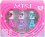 Miki Hearts Nail and Ring Set for Kids
