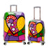Rockland Departure Hardside Spinner Wheel Luggage Set Heart 2 Piece
