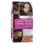 L'Oréal Casting Creme Gloss Semi Permanent Hair Dye 432 Dark Golden Chestnut