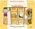 Burt's Bees Tips and Toes Kit Natural Skincare Gift Set 6 Piece
