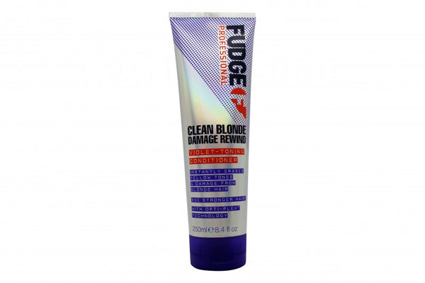 Fudge Clean Blonde Damage Rewind Violet Toning Conditioner 250ML