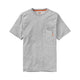Timberland Pro Base Plate SS Pocket T-Shirt Light Heather Grey