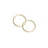 Adnohr 22ct Gold Pl LGE PLAIN 16mm SLEEP