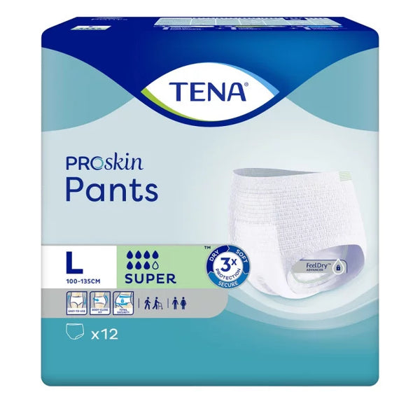 Tena Pants Super Large 12 Pack