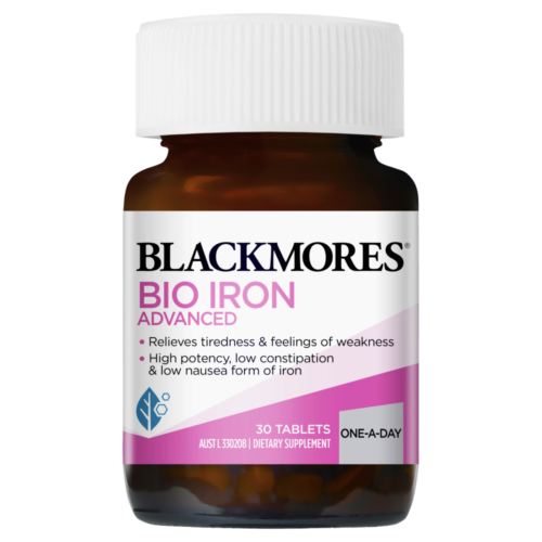 Blackmores Bio Iron Advanced 30 Tablets