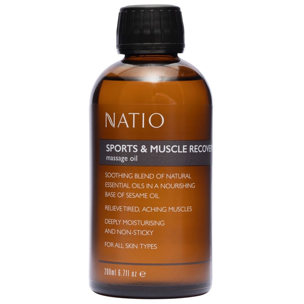 Natio Massage Oil Sport Recovery 200Ml