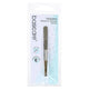 Basicare Flat Tip Tweezers With Half Gold Blade Stainless Steel 8.5CM