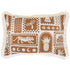 Escape to Paradise Cushion Cover Coastal Fringe Naxos Rust 35CM X 50CM