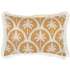 Escape to Paradise Cushion Cover Coastal Fringe Corfu Mustard 35CM x 50CM