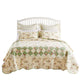 Greenland Home Fashions Bliss Ivory Quilt Set