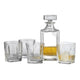Ecology Louis 5 Piece Crystal Decanter and Tumbler Set 750ML / 300ml