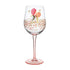 Rush 21st Birthday Wine Glass For Ladies