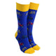 Sock Society Bicycles Novelty Crew Socks for Men One Size