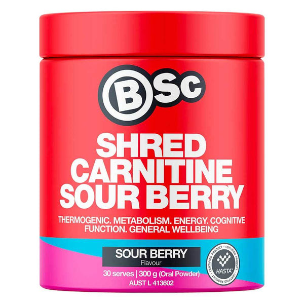 BSc Shred Carnitine Sour Berry 300g