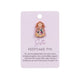 Splosh Lucky Little Ladies Sisters Keepsake Pin 3 x 2.5 cm