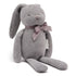 Purebaby Knitted Grey Bunny Toy