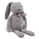 Purebaby Knitted Grey Bunny Toy