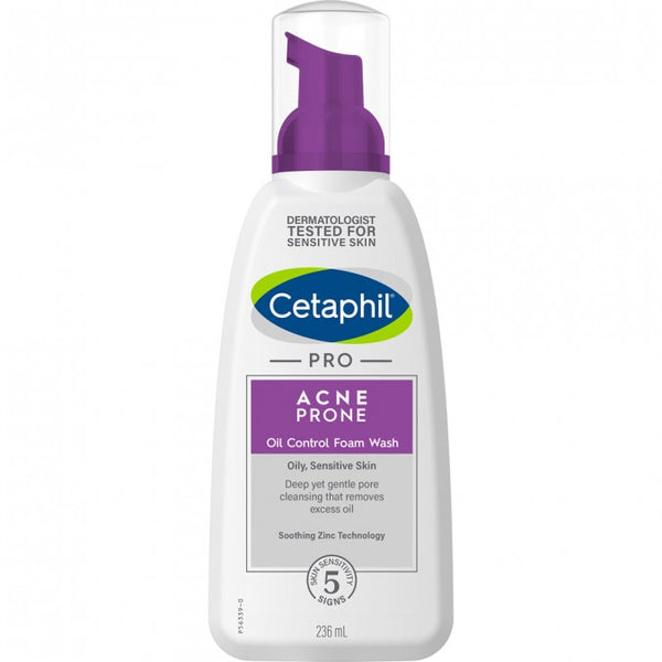 Cetaphil Pro Acne Prone Oil-Control Foam Wash 236ml