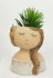 Urban Bonnie Girl Planter White 12 cm