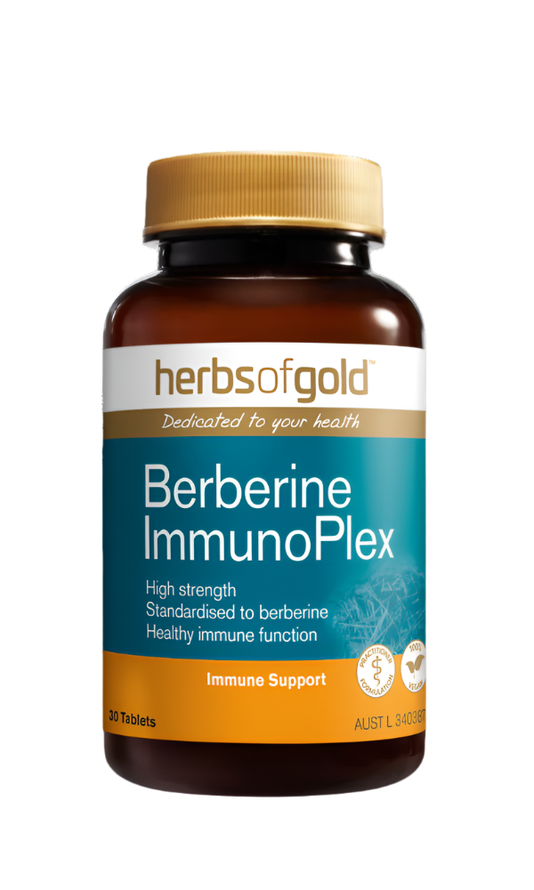 Herbs Of Gold Berberine Immunoplex 30 Tablets