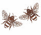 Bronrob Bumblebee Rustic Wall Art Inside Outdoor 30X21CM