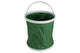 Wildrak Collapsible Bucket Multi Purpose Folds Flat Durable Carry Handle Green 11L