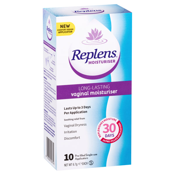 Replens Vaginal Moisturiser 10PK