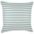 Escape to Paradise Cushion Cover With Piping Hampton Stripe Seafoam 60CM X 60CM