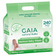 Gaia Natural Baby Bamboo Wipes 240 Bulk Pack