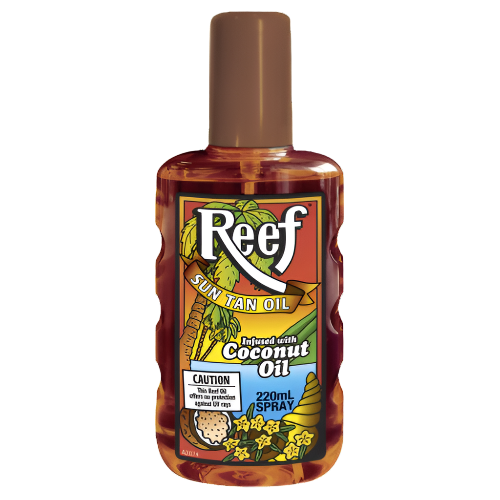 Reef Coconut Sun Tan Oil Spray 220mL