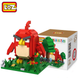 Loz 9647 Diamond Block Red Bird Building Set 500 Pieces