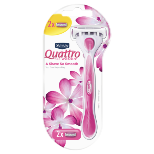 Schick Quattro Women Razor Kit