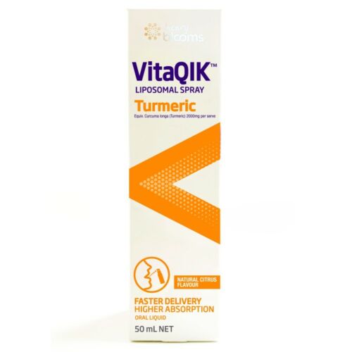 Blooms VitaQIK Liposomal Turmeric Spray 50ML