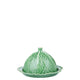 Cabbage Ceramic Cheese  Butter Dome 18 x 10.5 cm
