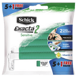 Schick Exacta 2 Disposable Razor Men 5 + 1 pack