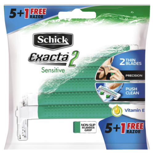 Schick Exacta 2 Disposable Razor Men 5 + 1 pack