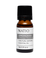 Natio Lemongrass Essential Oil 10ml