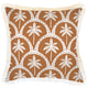 Escape to Paradise Cushion Cover Coastal Fringe Corfu Rust 45CM X 45CM