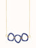 Equilibrium Vintage Ceramic Long Necklace