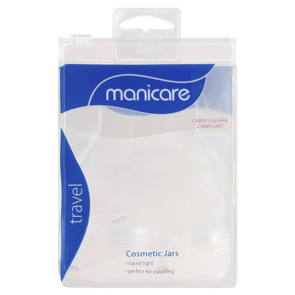 Manicare Travel Cosmetic Jars with Spatula 680W