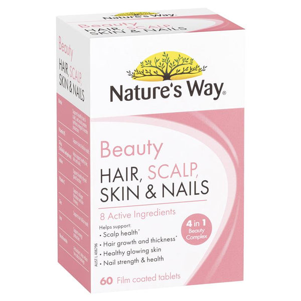 Nature's Way Hair Scalp Skin + Nails 60S