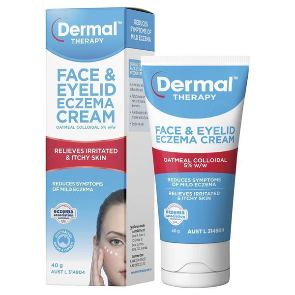 Dermal Therapy Face and Eyelid Eczema Cream 40G