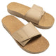 Maseur Gentle Massage Sandal Beige Size 9 Unisex