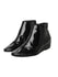 Arche Anyska Black Patent Ankle Boots
