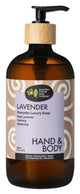 The Australian Natural Soap Company Lavender Hand & Body Wash 500ML