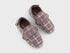 Homyped Alex 2 Women's Adjustable Slippers Pink Check Size 10
